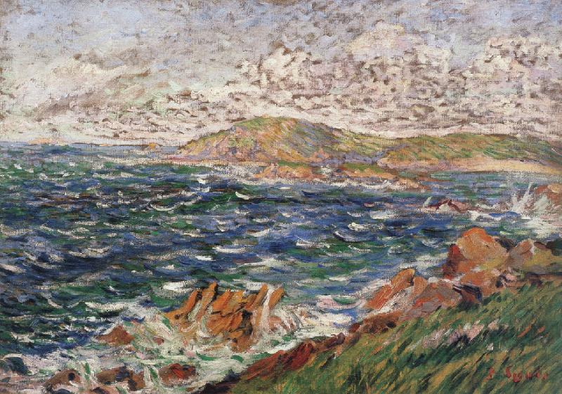 Paul Signac stiff northwest breeze